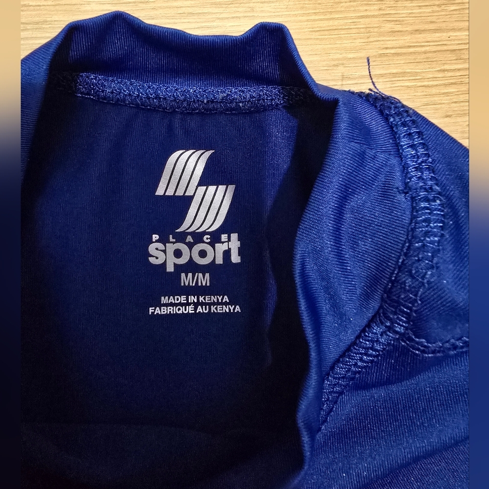 Place Sport Blue Rash Guard - Picture 2 of 3